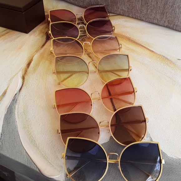 BRAND NEW 2019 OVERSIZED CAT EYE STYLE SUNGLASSES - Picture 8 of 8
